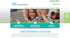 Desktop Screenshot of nicpartnersinc.com